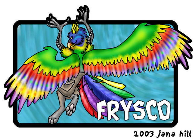 Frysco badge (maly)