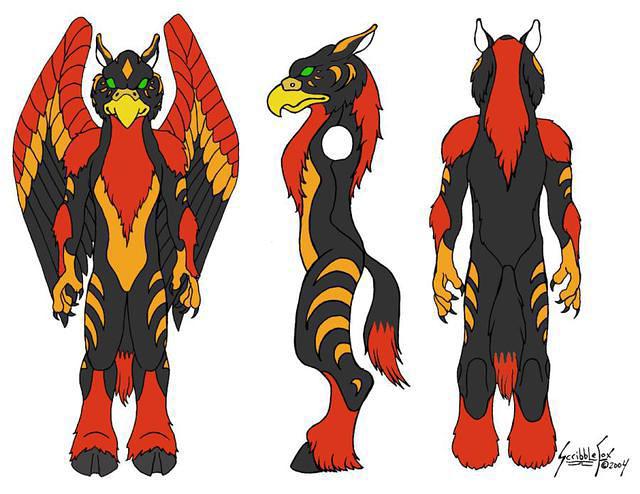 Lasrach ref sheet (scribblefox)