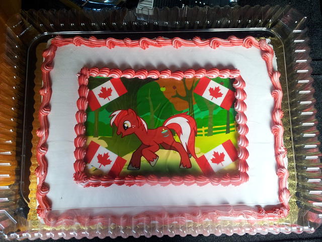 Maple Meadows cake