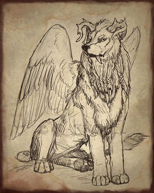 Tseatah lamassu mythsona (qarrezel)